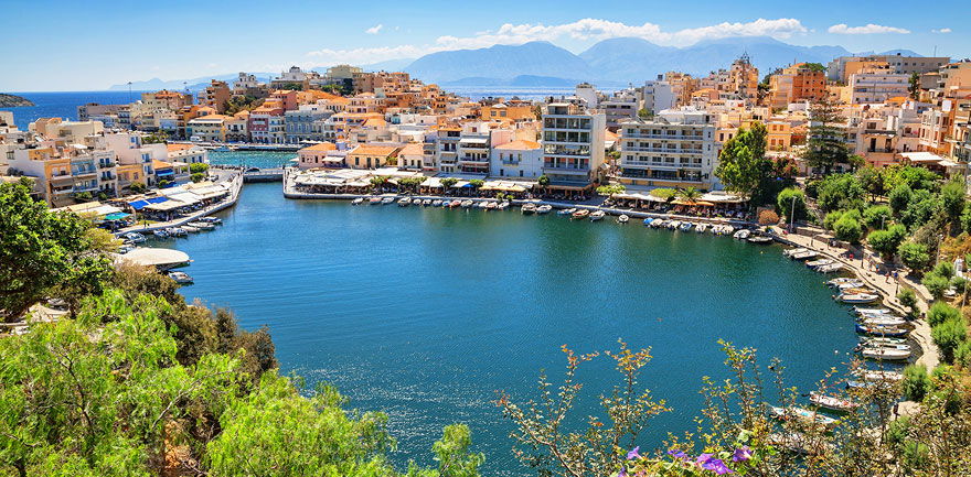 Lake Voulismeni in Agios Nikolaos